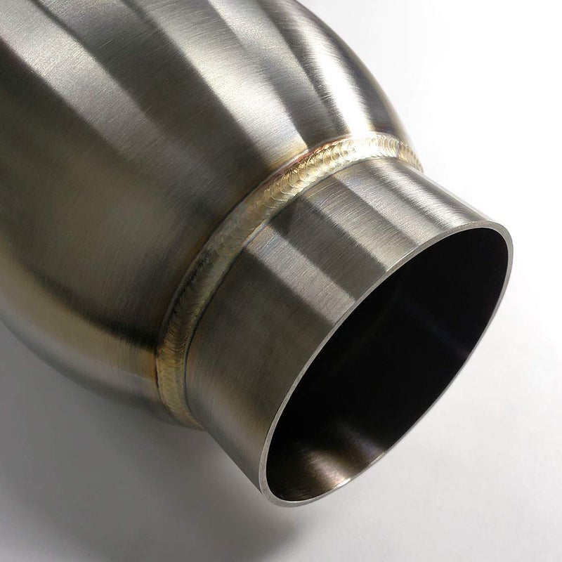 Stainless Bros 3 Inch Stainless Bullet/Bottle Style Resonator 12 Inch Length - SS304 (3" x 12" OAL) - Image 2